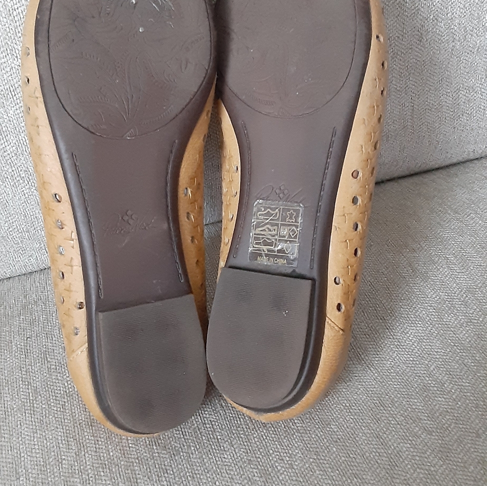 Patricia Nash Bettina leather flat shoes - Picture 4 of 10